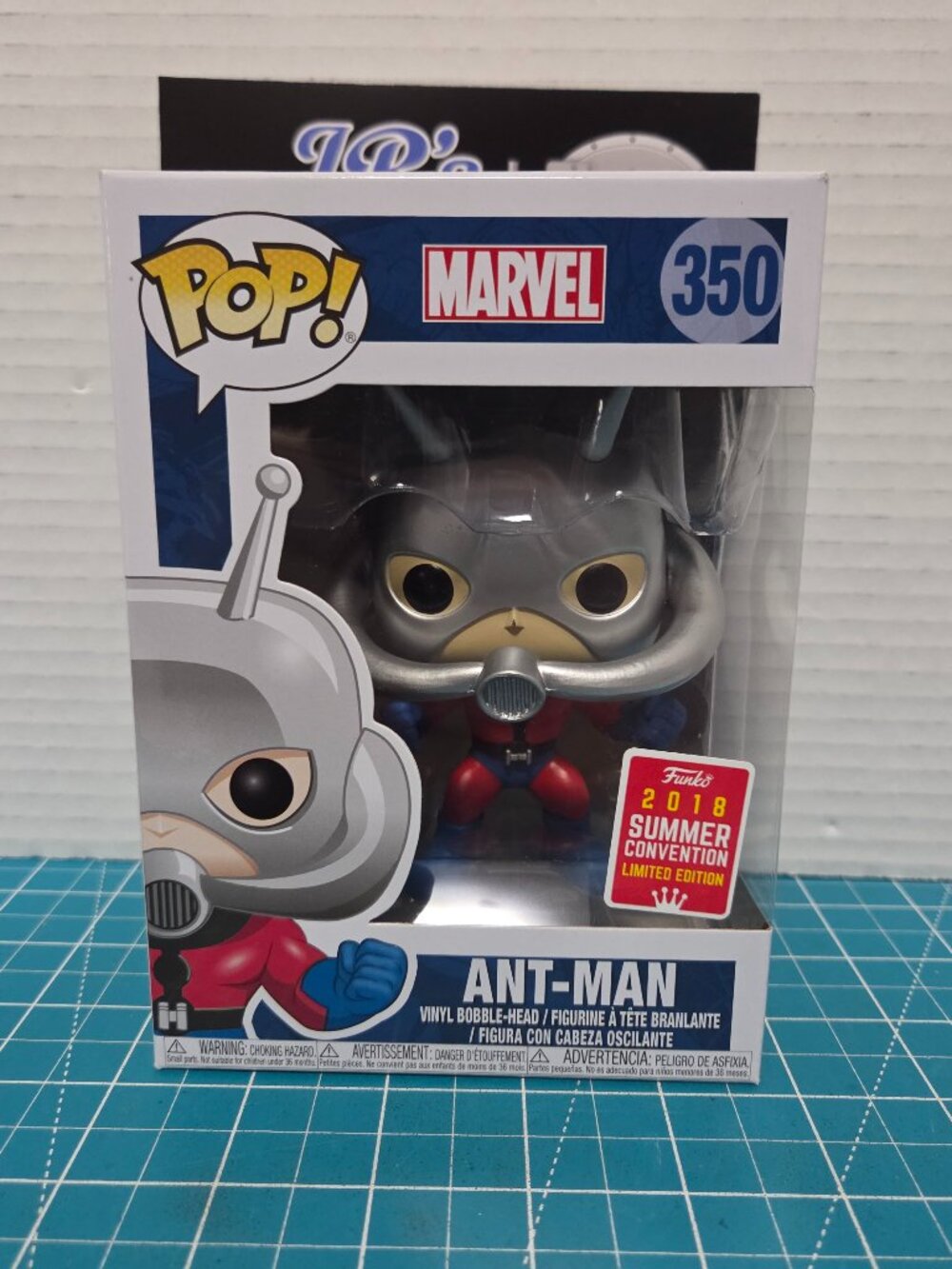 Funko POP Marvel Comics Ant-Man Hank Pym 350 Vinyl Figure